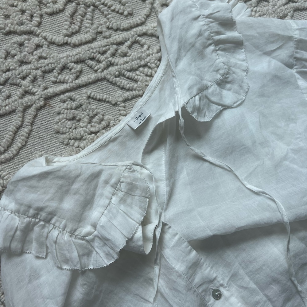 Aritzia Wilford - Linen Button Down - image 3